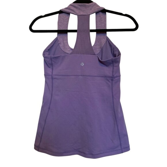 Lululemon Purple Racerback Tank Top - Picture 2 of 3